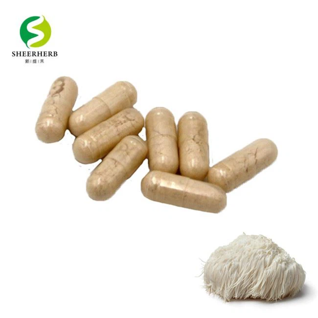 Private Label OEM Lions Mane 30% Polysaccharides Lions Mane Capsules